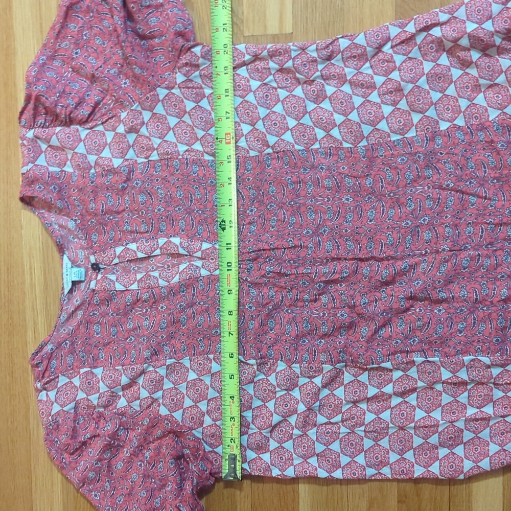 Lucky Brand Pink Patterned Blouse - Picture 4 of 10